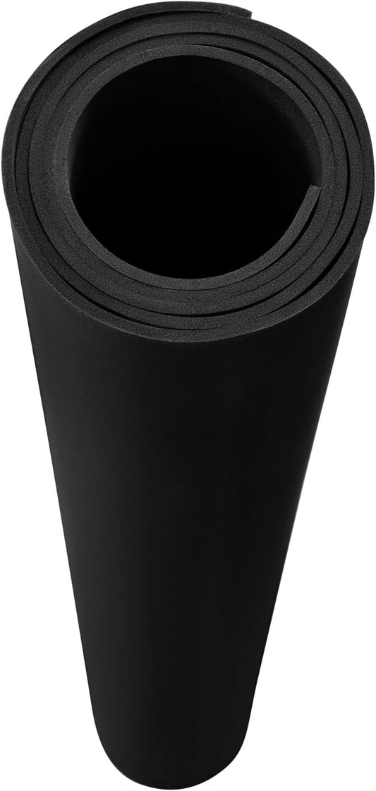 AMZQNART EVA Foam 6mm, Cosplay Foam 39x59 inch Black, High Density 90 kg/m³, for Craft Projects Cosplay Costumes, Fake Weapons, Decorations, Christmas, Easter, Thanksgiving, etc.