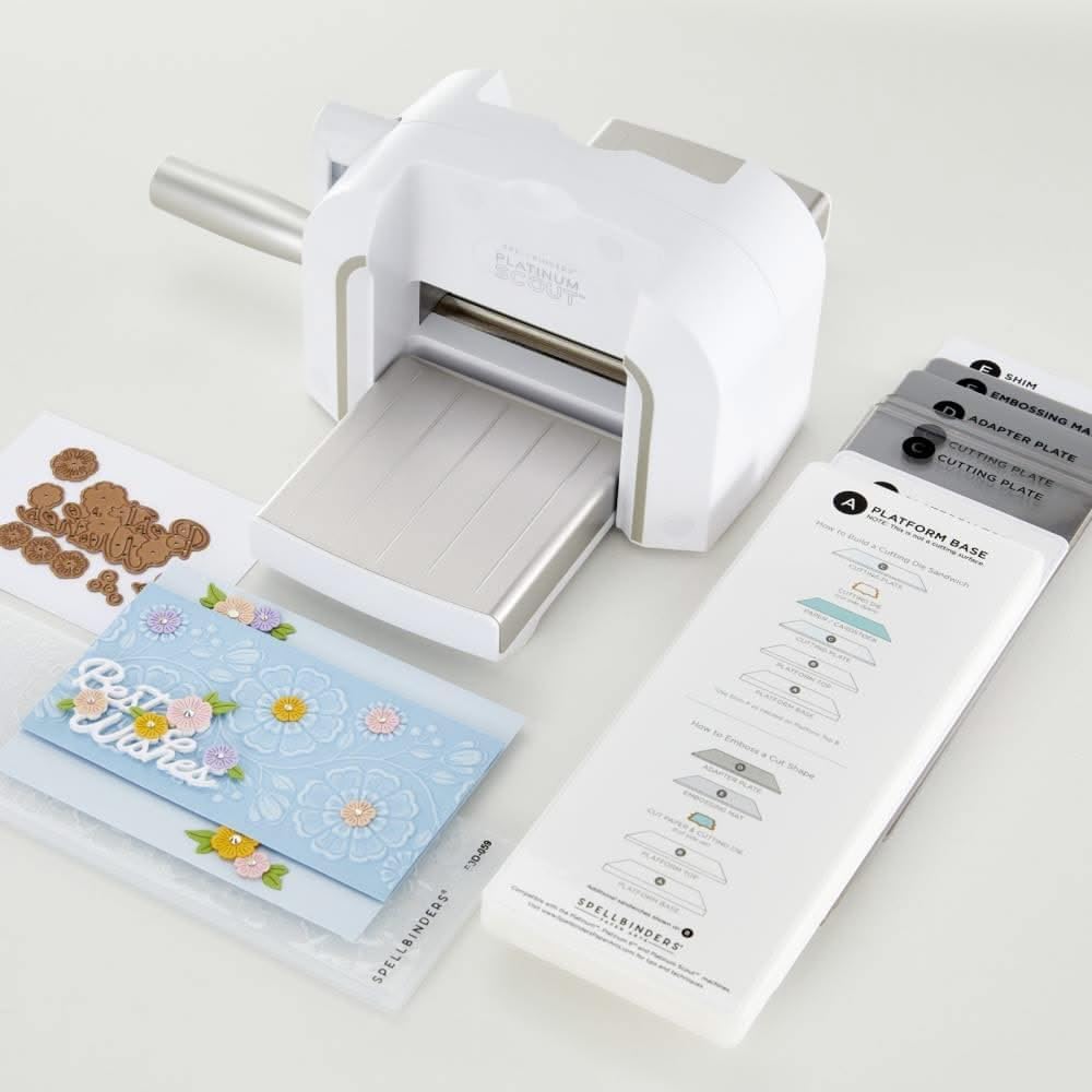 Spellbinders Platinum Die Cutting and Embossing Machine (3.5 Inch Platform)