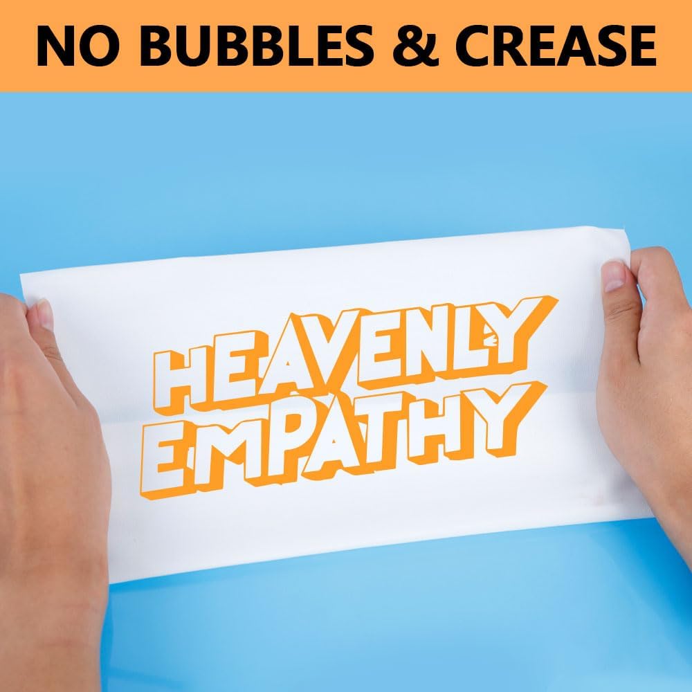 RENLITONG Matte Yellow Orange Iron on Vinyl Roll - 12Inch x 13ft HTV Heat Transfer Vinyl for T-Shirt, HTV Rolls for All Cutter Machine - Easy to Cut & Weed for Heat Transfer Design