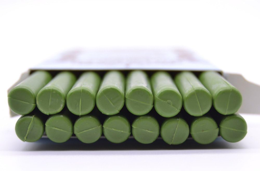 Green Glue Gun Sealing Wax Stick for Wedding Invitation Letter Envelope Wine Bottle