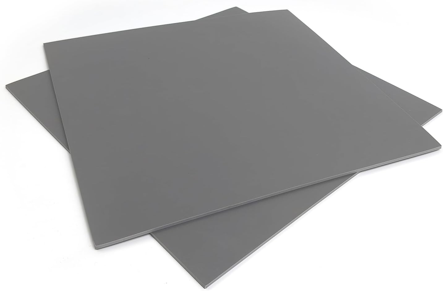 Falling in Art 12 * 12 Linoleum Carving Blocks, 2 Pack Soft Stamp Rubber Blocks for Crafts and Artists Printmaking, Gray,1/8" Thick