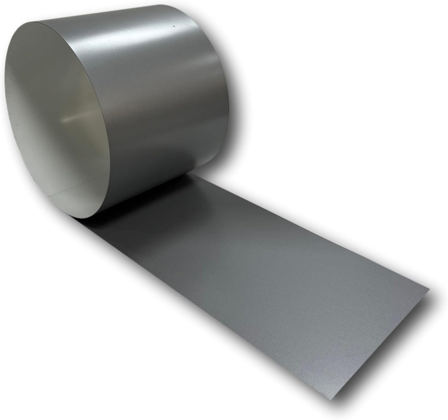 Eagle 1-24 Gauge KYNAR 500 Sheet Metal Flashing Rolls-10 FT Long-Heavy Duty-Commercial Grade-Roofing Flashing, Fascia Cover, Coping Cap-Multiple Sizes (30" x 10 FT, Weathered Zinc (Painted))