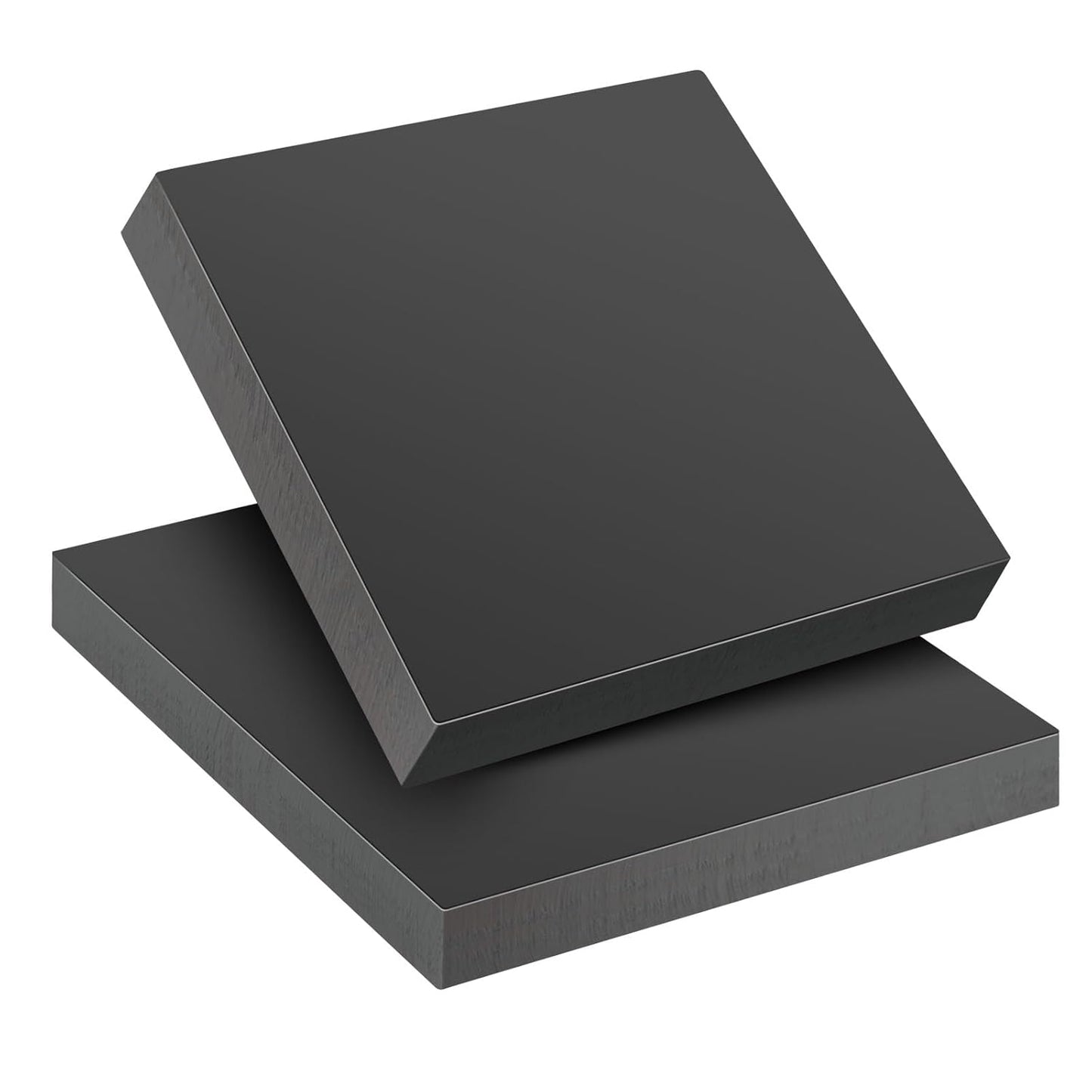 Rocaris Hot Rolled Steel Plate 5/8" x 4" x 4", Pack of 2, Weldable Steel Sheet Metal for Auto Body Repair, DIY Projects, Industrial Support