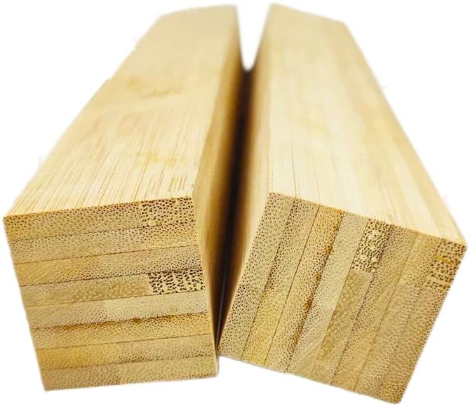 3/4 x 12 Inch 10 PCS Square Dowel Rods Wood Sticks Wooden Dowel Rods Unfinished Bamboo Sticks - for Crafts,Home Decor, Model Making and DIYers