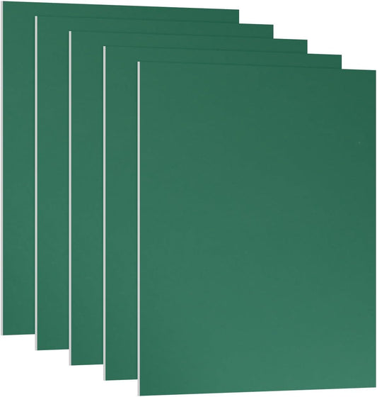 PATIKIL 7x5x1/32inch Anodized Aluminum Sheet, 5Pcs Metal Rectangle Aluminum Plate 0.8mm Thick Engraving Blanks for Laser Engraving DIY Decorative Crafting Home Decoration, Green