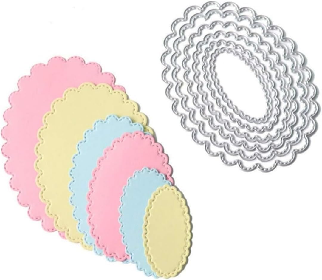 Mvchifay Cutting Dies for Card Making Metal Die-Cuts Scrapbooking Tool Hollow Frame DIY Craft Punch Template Embossing for Paper Album Decor (Sunflower-11.1x14.3cm)