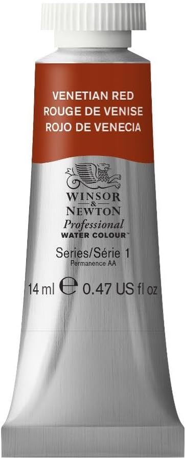 Winsor & Newton Professional Water Colour Paint, 0.47-oz Tube, Venetian Red