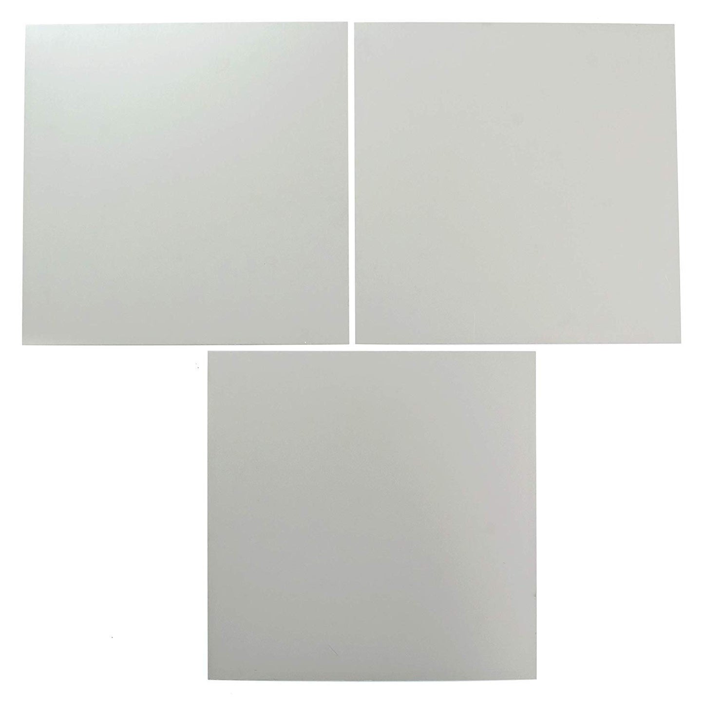 EAGLE 1: 12" x 12" 26 Gauge Sheet Metal Squares (3 Pack Per Order, Multiple Colors) Great for Arts, Crafts, DIY Home or Work Projects (18" X 18", Ash Grey)