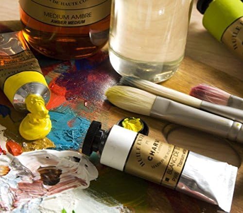 Charvin Extra Fine Oil Paint, French Yellow Primary 150 ml - Triple-Milled, Rich Texture, Poppy Oil-Based, Light-Fast, Handmade, Archival Quality