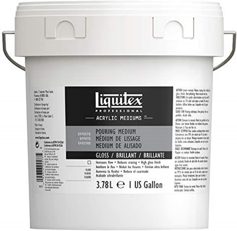 Liquitex Professional Effects Medium, 3.78L (1-Gallon), Gloss Pouring Medium