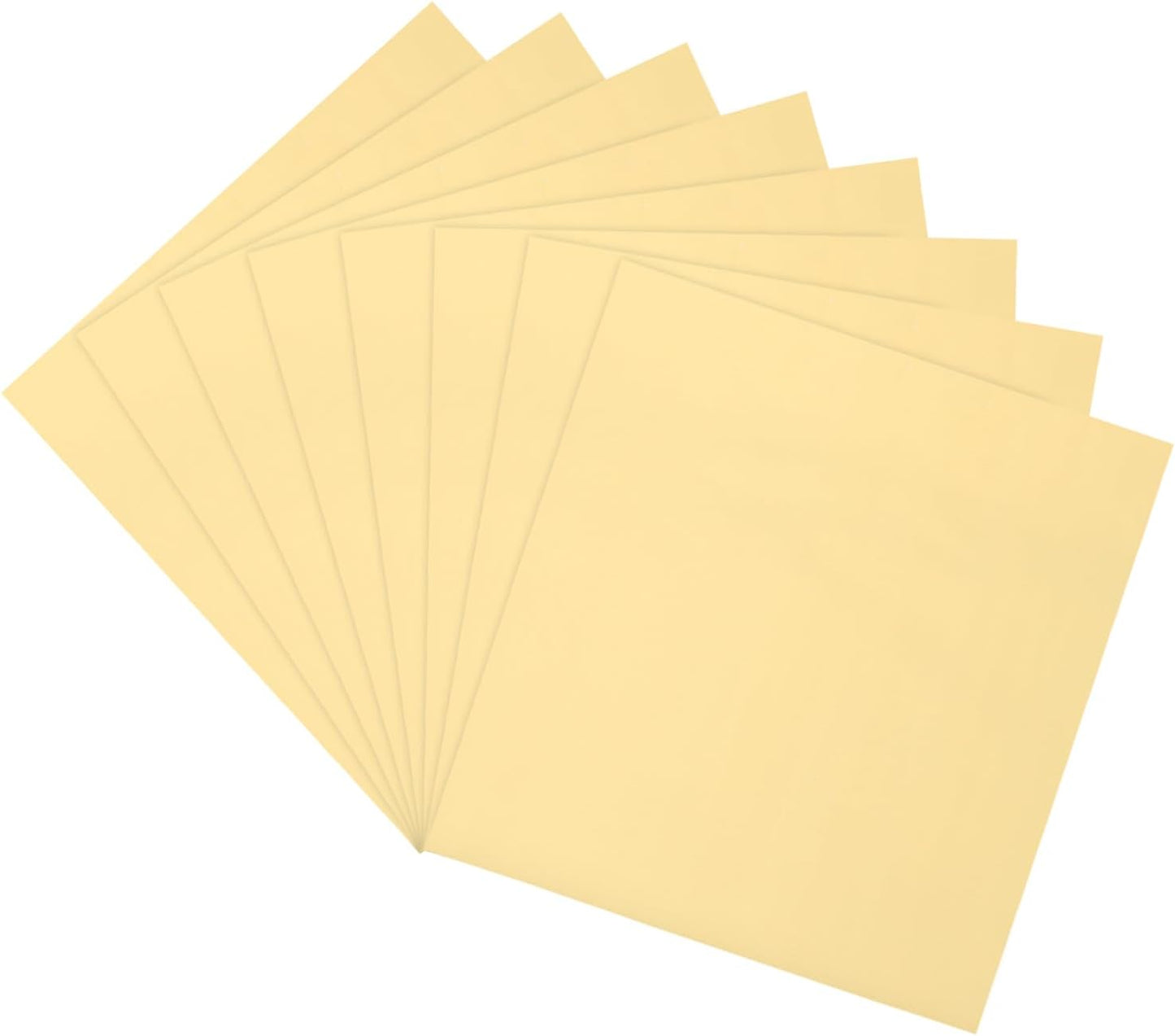 MECCANIXITY 50 Pack Toner Reactive Foil ,Deco Foil Transfer Sheets 8.5"x11" A4 Hot Foil Paper for Laser Printer Scrapbooking Heat Transfer DIY Craft,Matte Gold