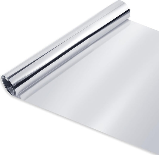 Highly Reflective Mylar Film Roll 4FT x 60FT,2 Mil Silver,for Outdoor Indoor Grow,Room Decoration,Scene Arrangement, Art Photography