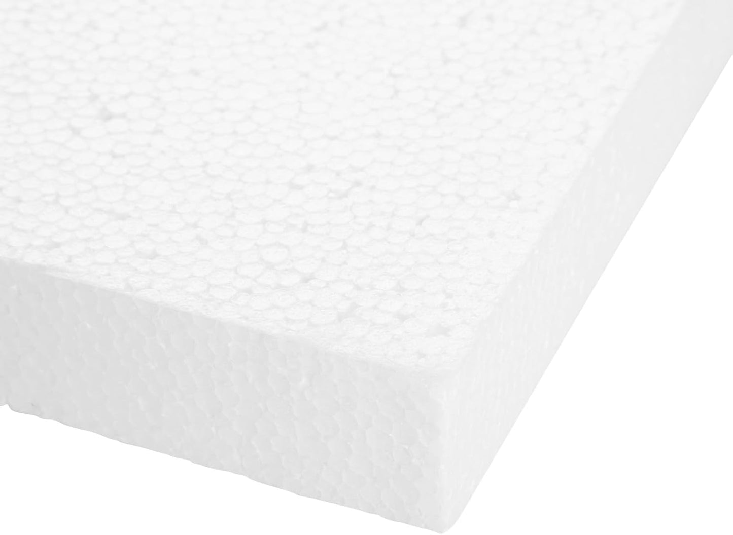 Juvale Craft Foam Blocks - 6-Pack, 12 x 6 x 1 in, White - Flat Foam for Flowers - DIY Floral Arrangement