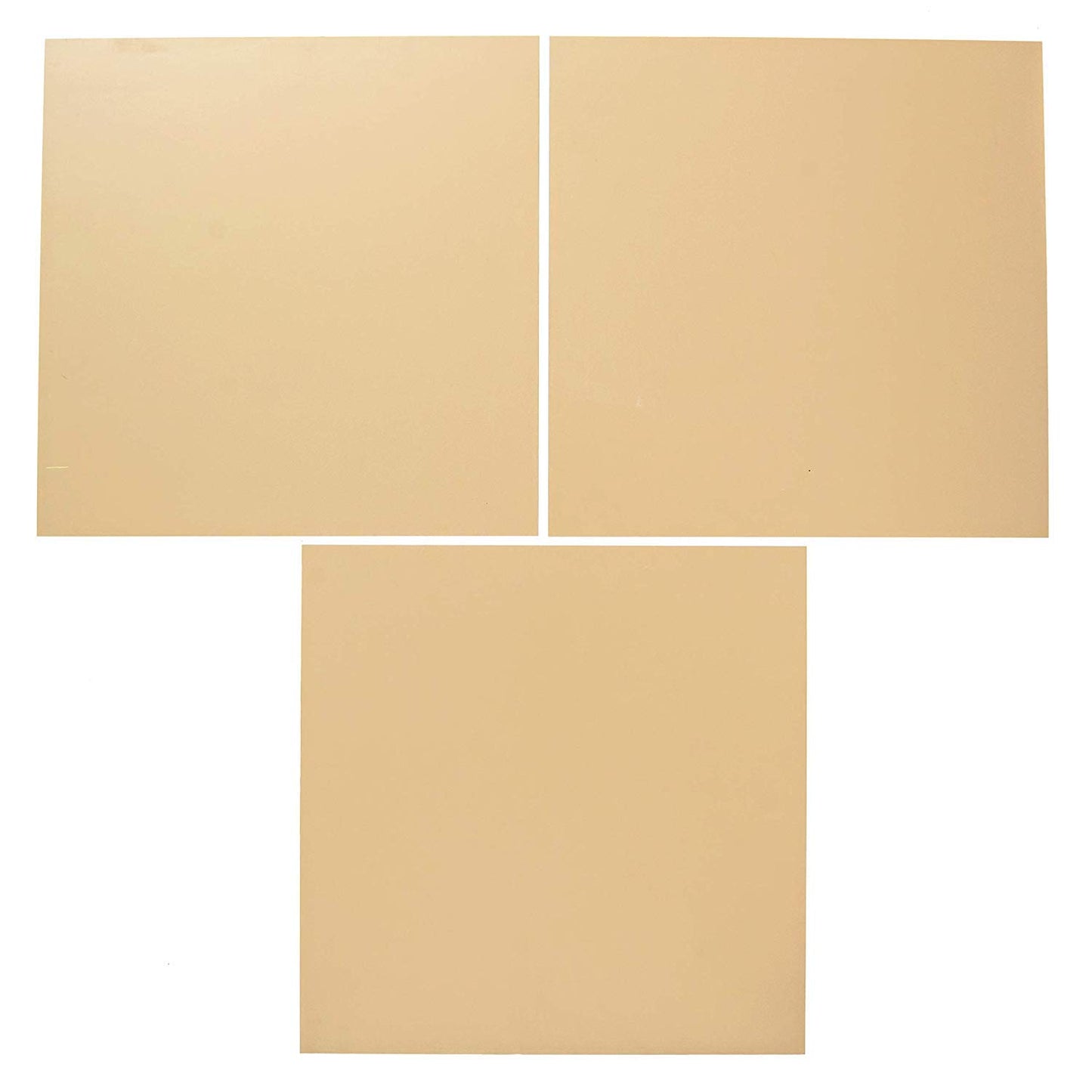 EAGLE 1: 12" x 12" 26 Gauge Sheet Metal Squares (3 Pack Per Order, Multiple Colors) Great for Arts, Crafts, DIY Home or Work Projects (18" X 18", Sahara Tan)
