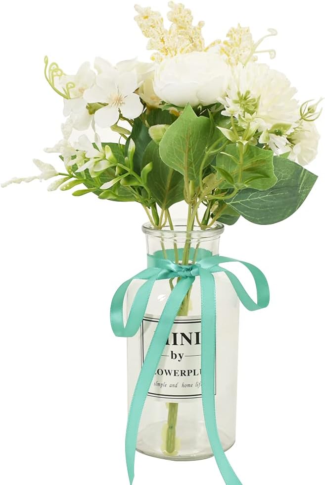 TONIFUL 3/8 Inch x 100yds Turquoise Aqua Blue Satin Ribbon Thin Solid Fabric Ribbons Roll for Gift Wrapping Invitation Floral Hair Balloons Craft Party Wedding Decoration Valentine's Day Bouquet