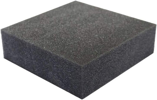 FoamRush 11" x 24" x 24" Charcoal High Density Upholstery Foam Cushion (Upholstery Sheet, Foam Padding, Seat Replacement, Chair Cushion Replacement, Square Foam, Wheelchair Seat Cushion) Made in USA
