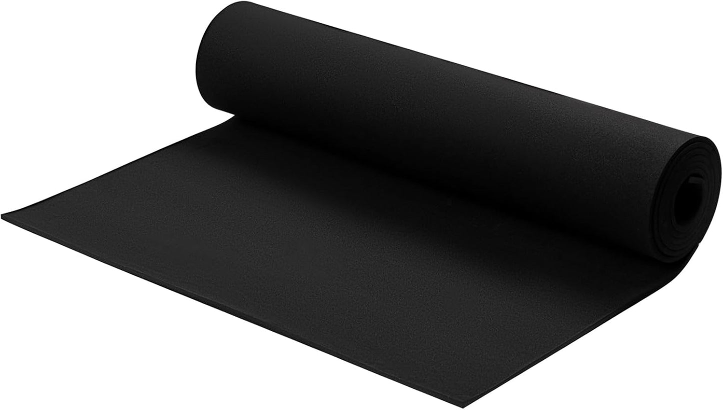 AMZQNART EVA Foam 5mm, Cosplay Foam 16x29.5 inch Black,High Density 90 kg/m³, for Craft Projects Cosplay Costumes, Fake Weapons, Decorations, Christmas, Easter, Thanksgiving, etc.