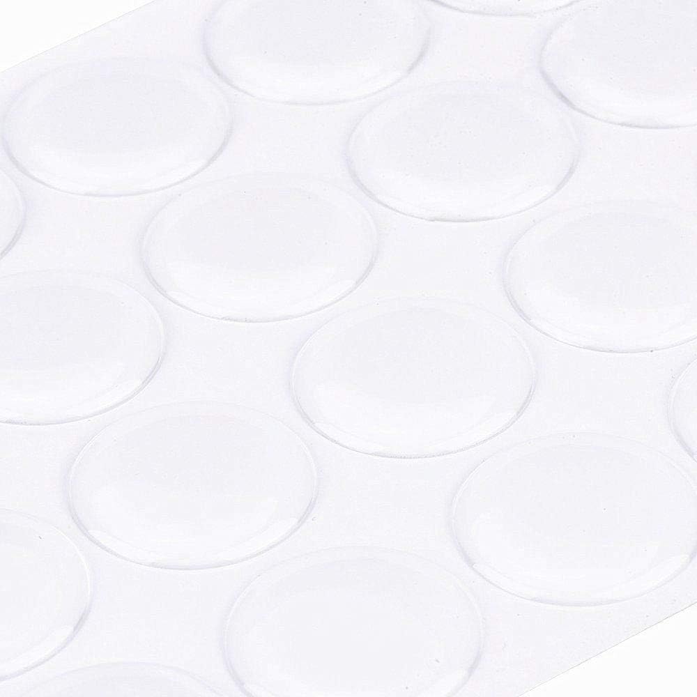 1 Inch Epoxy Stickers Craft Bottle Caps Stickers for Hair Bows Pendants Scrapbooks 100 PCS 200PCS (Clear1, Quantity：200)