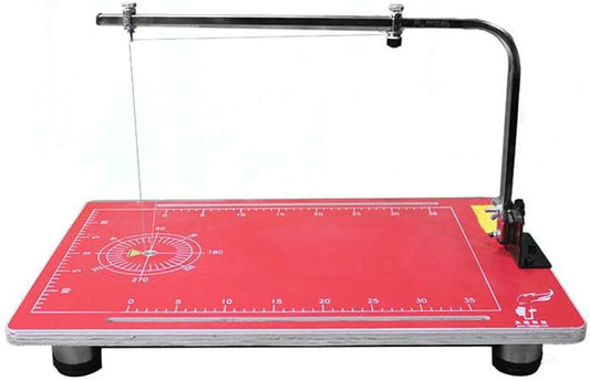 Hot Wire Foam Cutter Tabletop Hot Wire Cutter 22.8x15in Foam Sponge Cutting Machine for Styrofoam Sponge EPE Ribbon KT Board Adjustable Angle and Temperature 110V 36W