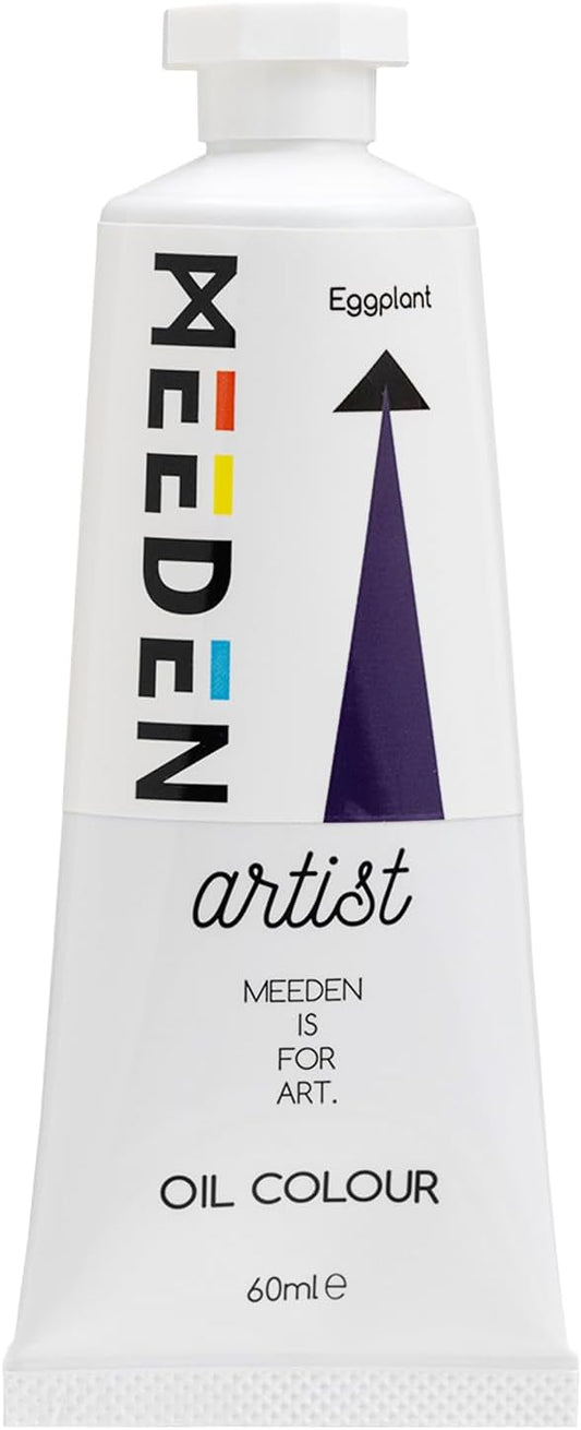 MEEDEN Artist Grade Oil Paint: Eggplant - 60ml/2oz Tube - Professional Art Paints for Canvas Painting