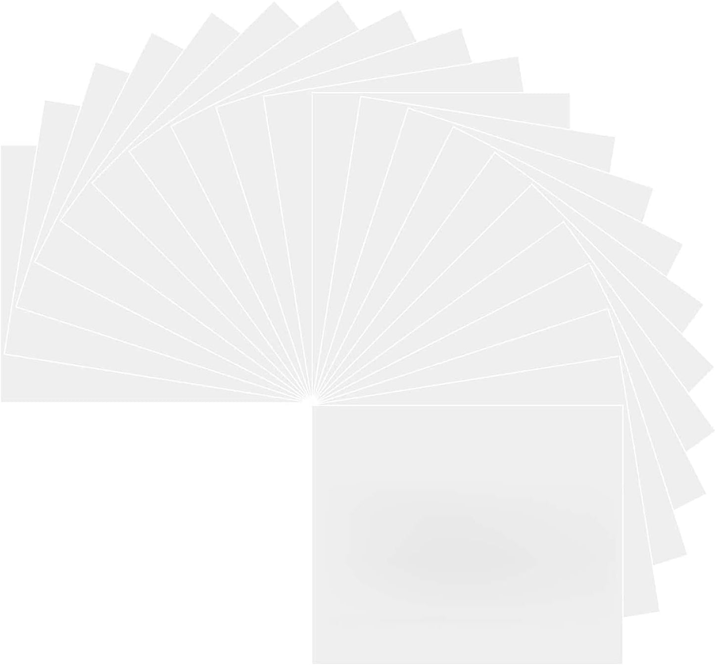 HTVRONT White Heat Transfer Vinyl Bundle: 20 Pack 12" x 10"in Iron on HTV for T-Shirt, Black Heat Transfer Vinyl Compatible with Cricut Cutting Machine, Silhouette Cameo or Heat Press Machine