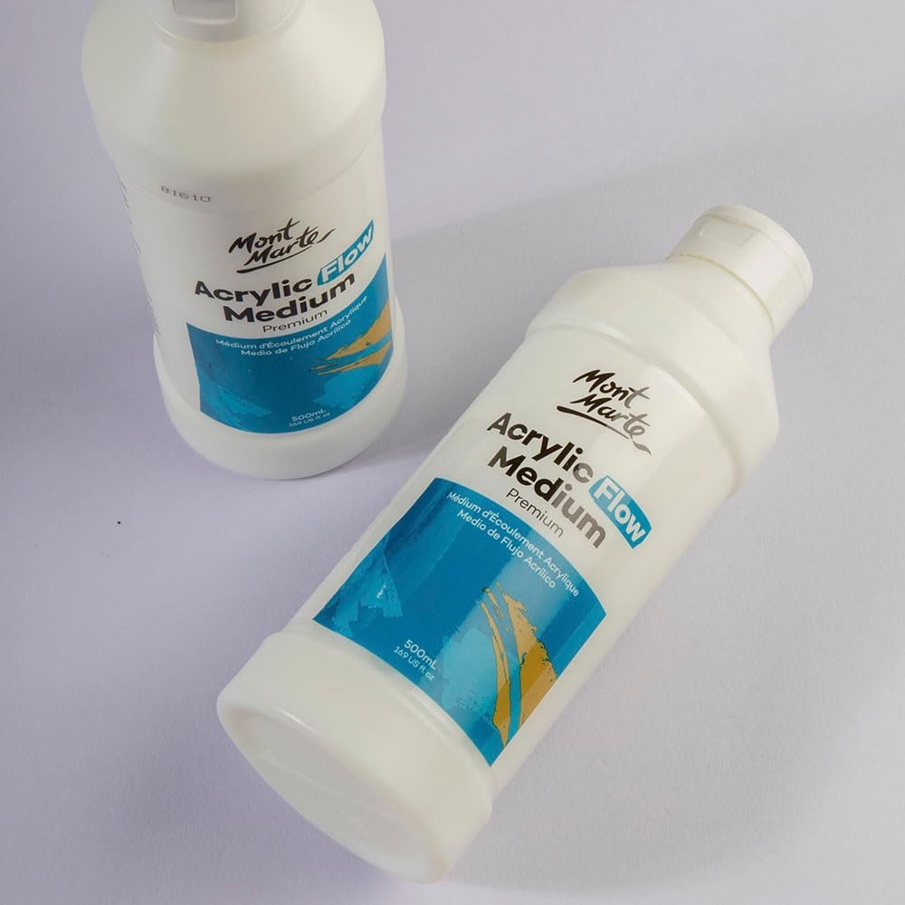 Mont Marte Premium Acrylic Flow Medium 16.9oz (500ml)