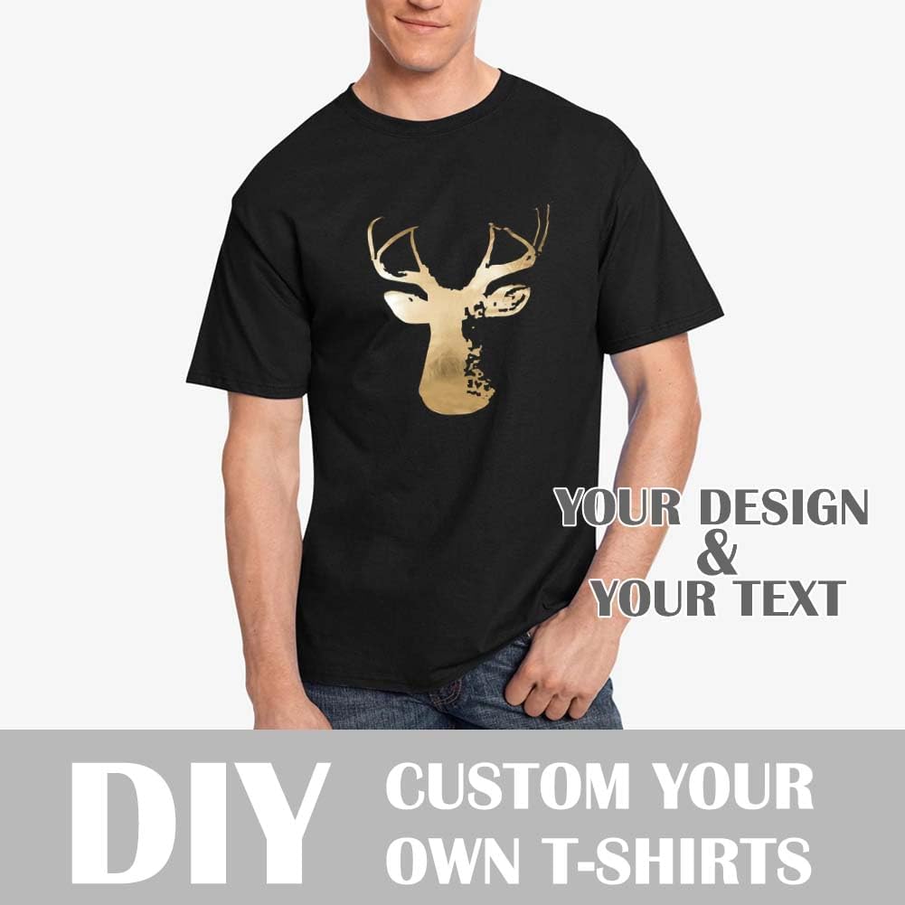 Tvinyl Warehouse Light Gold Foil HTV Champagne Gold Heat Transfer Vinyl Roll 12" x 6FT