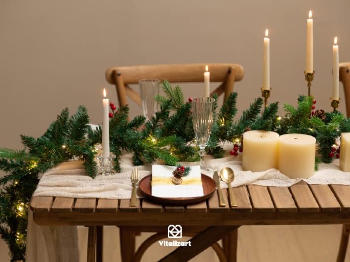 Vitalizart Gold Organza Ribbon for Gift Wrapping 1 inch x 30 Yd 3 Rolls *10Yd Extra Density Sheer Fabric Christmas Card Supplies Crafts Bows Tree Decor Wedding Wreaths Wrap