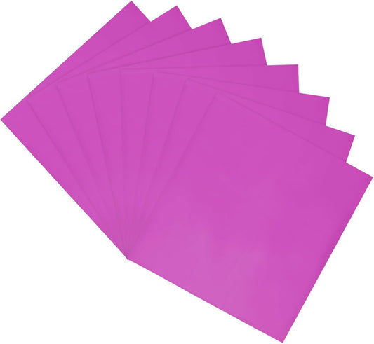 MECCANIXITY 50 Pack Toner Reactive Foil ,Deco Foil Transfer Sheets 8.5"x11" A4 Hot Foil Paper for Laser Printer Scrapbooking Heat Transfer DIY Craft,Rose Red