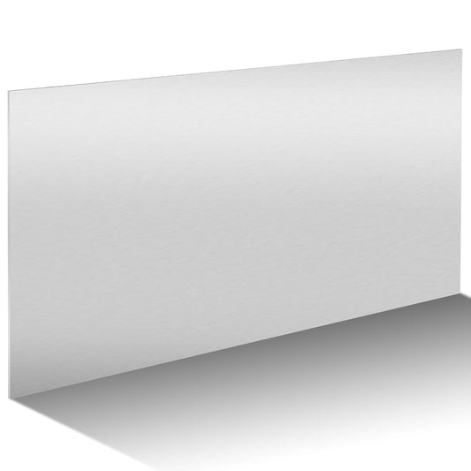 1 Pack 5052 Aluminum Sheet Metal 24" x 48" Aluminum Plate 1/8 (0.125'') Inch Thickness Rectangle Metal Panels for Industry Crafting Handcraft DIY Projects