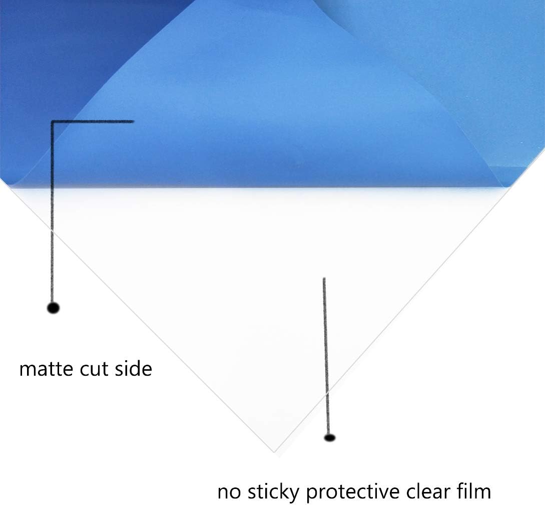 guangyintong Heat Transfer Vinyl Sky Blue HTV Rolls, 12" x 12ft Sky Blue Iron on Vinyl for T-Shirts, Matte Surface Sky Blue HTV Vinyl for All Cutter Machine Easy to Cut & Weed for HTV DIY Design