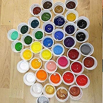 Creative Inspirations Acrylic Paint - Middle Grey - 500 mL Bottle - Smooth & Creamy Consistency, Vibrant Pigmentation, Great Coverage for Artists - Clean Up with Soap & Water