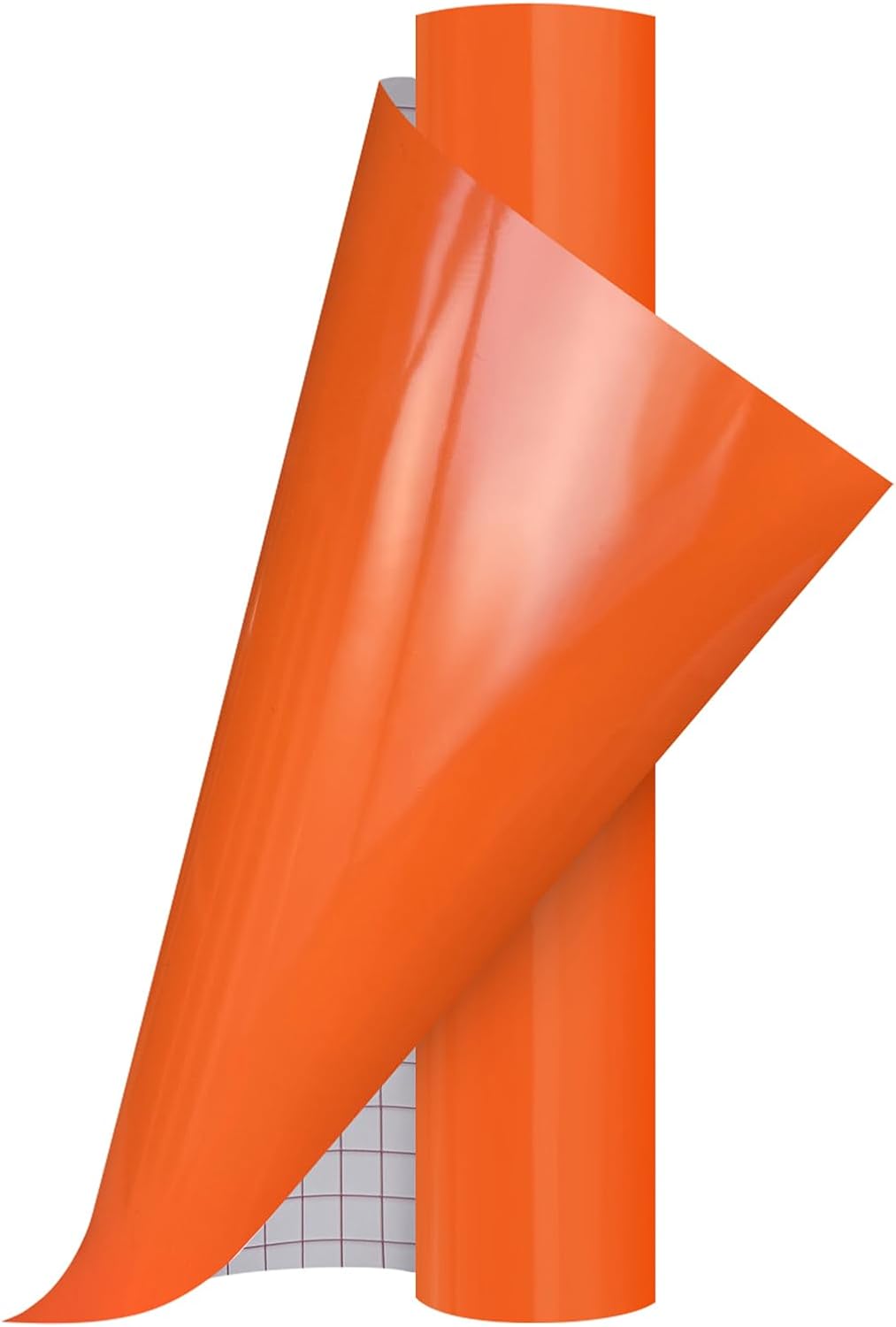 Ant Smart Adhesive Permanent Vinyl Compatible with Cricut Explore and Maker Series Without Cutting Mats, Create DIY Projects, Decals, Stickers & More (Orange, 13inch x 5ft)