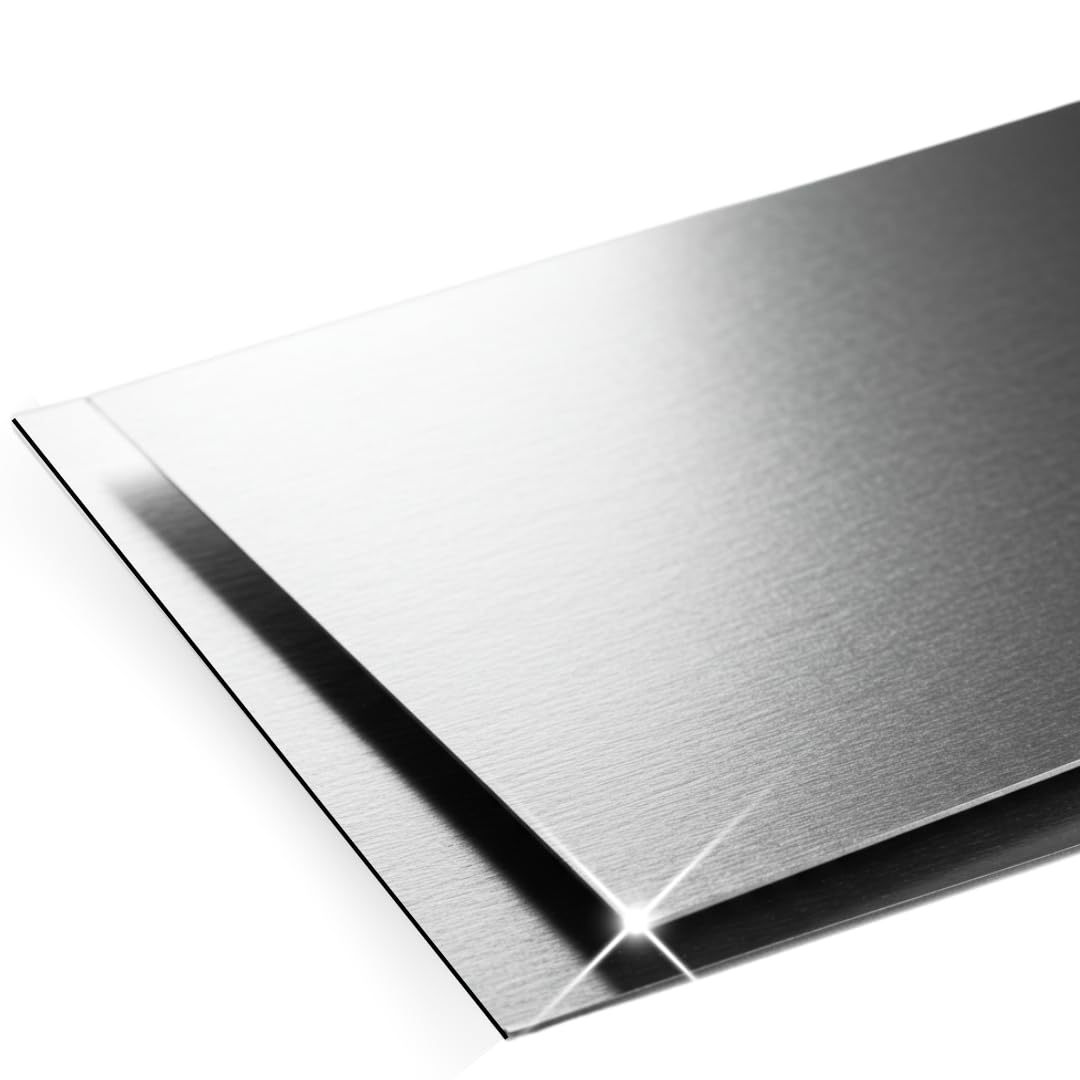 OnlineMetals 6061-T651 Aluminum Sheet – 6" x 12", 1/8" Thick, 2 Pcs | Flat Aluminum Plates for DIY Crafts, Hobby, Milling | Raw Metal Sheets for Jewelry Making, CNC, Cutting & Tooling Plate Use