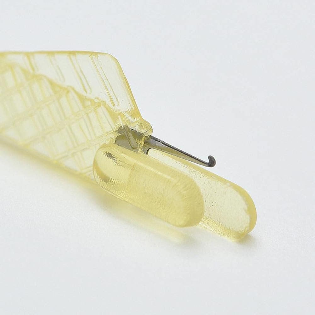 Fish Mouth Needle Threader for Sewing Machine, Quick Sewing Needle Threader Tool, Fish Type Sewing Machine Needle Threader, Sewing Threaders for DIY and Sewing Machine (Mixed Color)