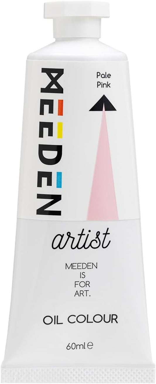 MEEDEN Artist Grade Oil Paint: Pale Pink - 60ml/2oz Tube - Professional Art Paints for Canvas Painting
