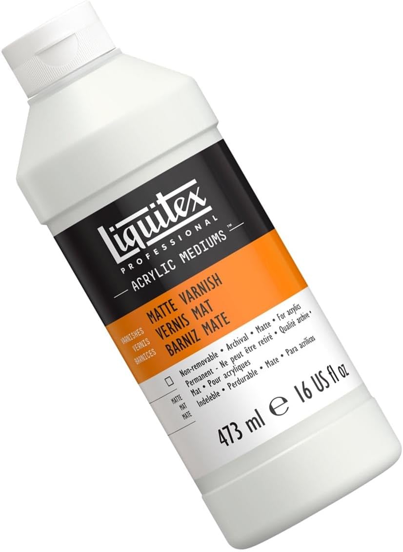 Liquitex Professional Matte Varnish, 473ml (16-oz)