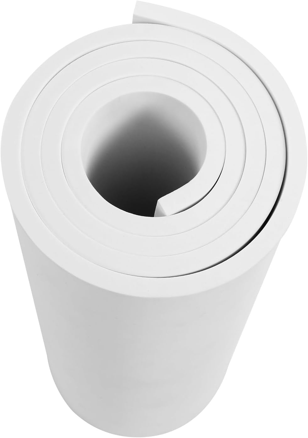 AMZQNART EVA Foam, Cosplay Foam Roll, Size 10mm Thick 39 x 59in (16sqft) Suitable for Large Foam Cosplay Modeling, DIY Projects, Crafts, Ultra High Density 90 kg/m3 White.