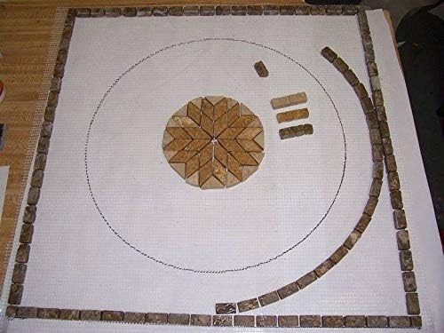 Mosaic Mesh for Back Mounted Tile, 48" X 48", Non Sticky