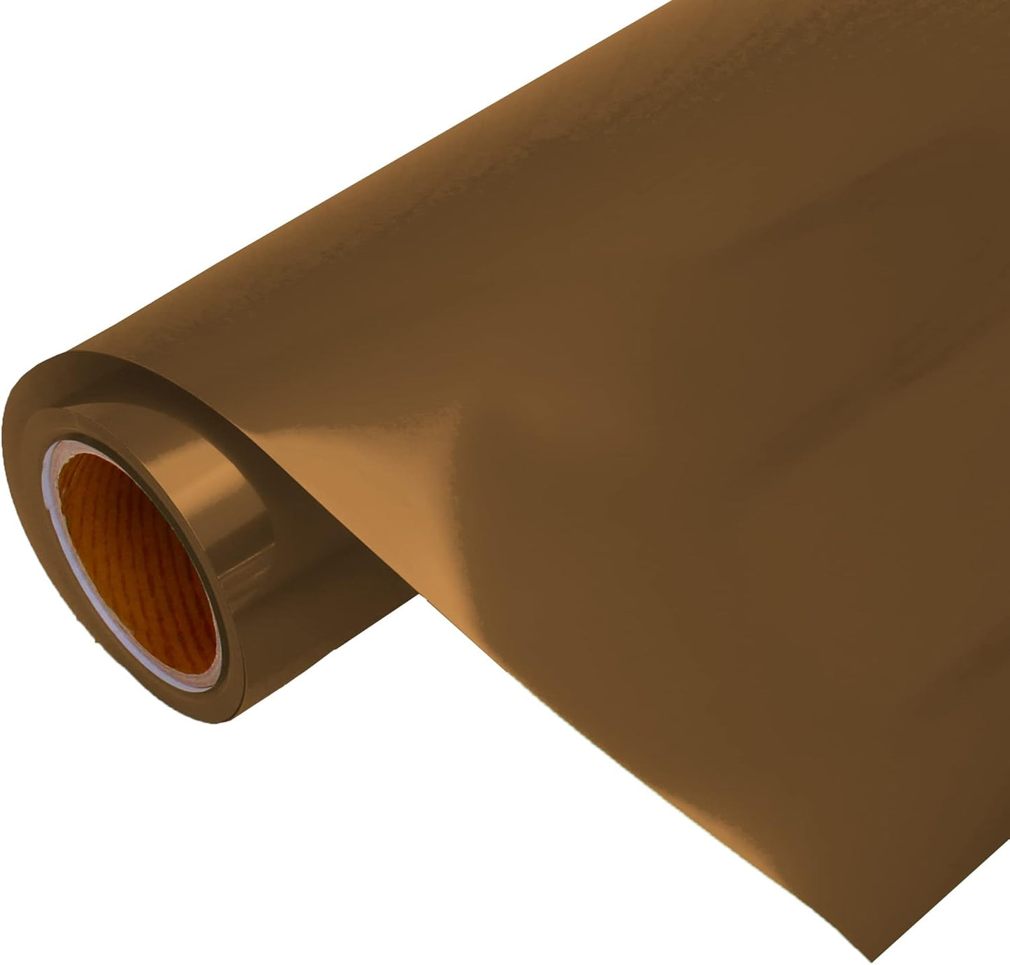 10 Yard x 20" Wide Roll Threadart Metallic Foil Brown Heat Transfer Vinyl Film | Compatible with Venture Explore and Maker, Silhouette Cameo, & Large Format Cutters