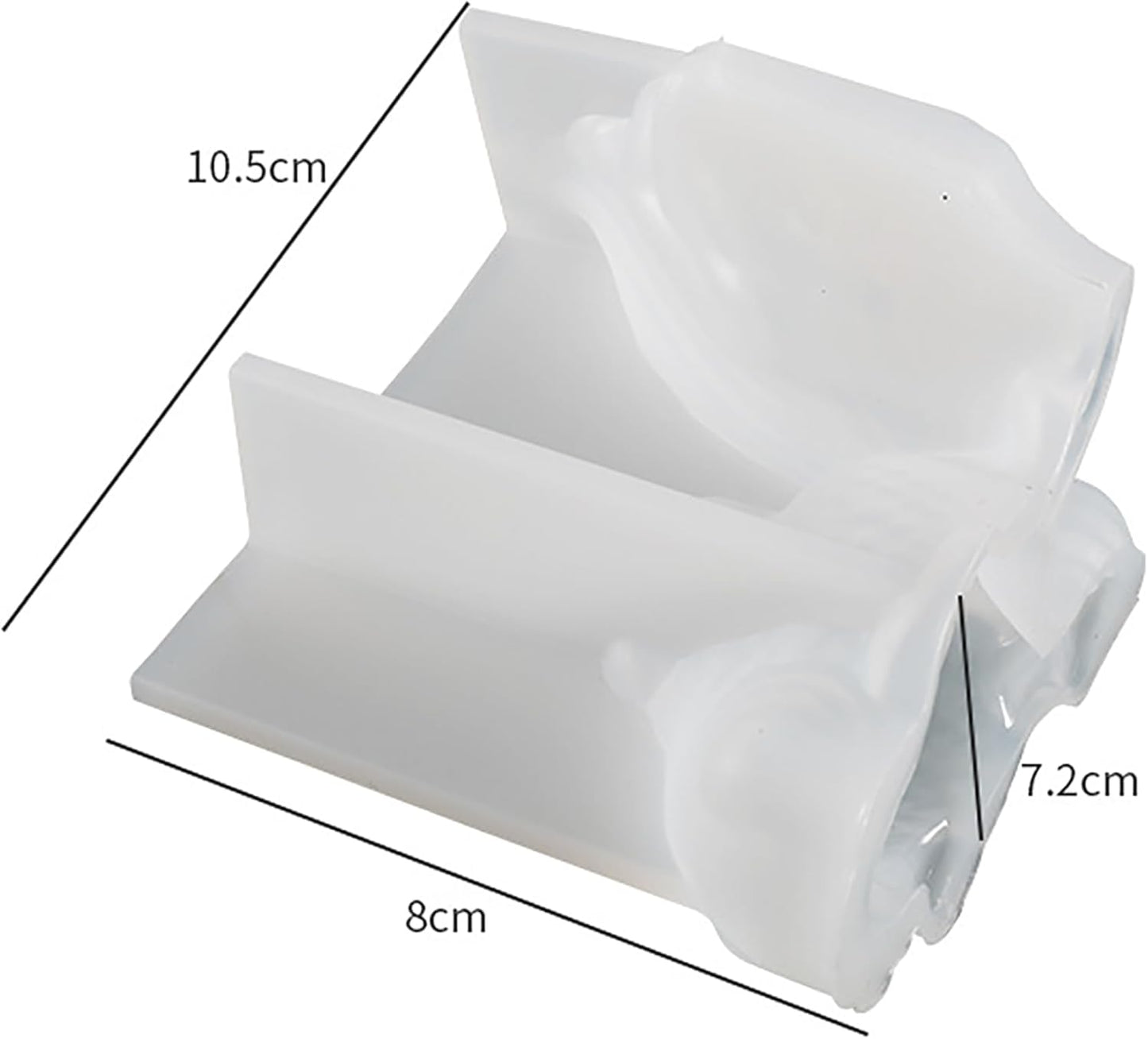 Goldfish Soap & Candle Mold - Animal Silicone 3D Molds for Epoxy, Peony & Home Decor - Resin Casting & Making Molds