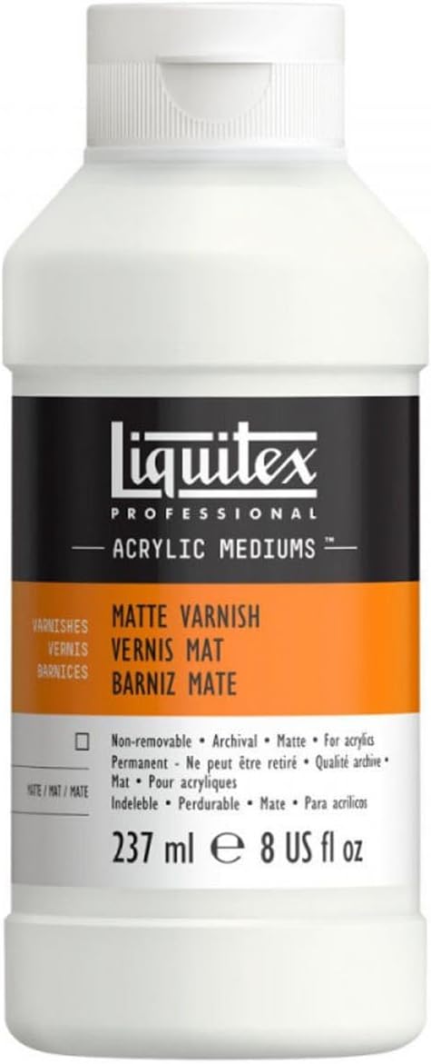 Liquitex Professional Matte Varnish, 237ml (8-oz)