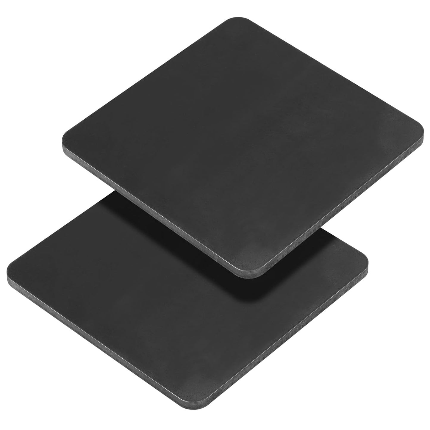 Rocaris 2 Pcs 8 x 8 x 1/2 Inch A36 Steel Plate Hot Rolled, Weldable Steel Sheet Metal for Auto Body Repair, DIY Projects, Industrial Support