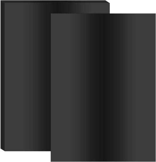 PATIKIL 11.7x8.3" Hot Stamping Foil Paper Sheet, 20 Sheets A4 Heat Transfer Hot Stamping Paper Foil for Leather DIY Logo Decor Craft Gift Package Scrapbook Card, Black