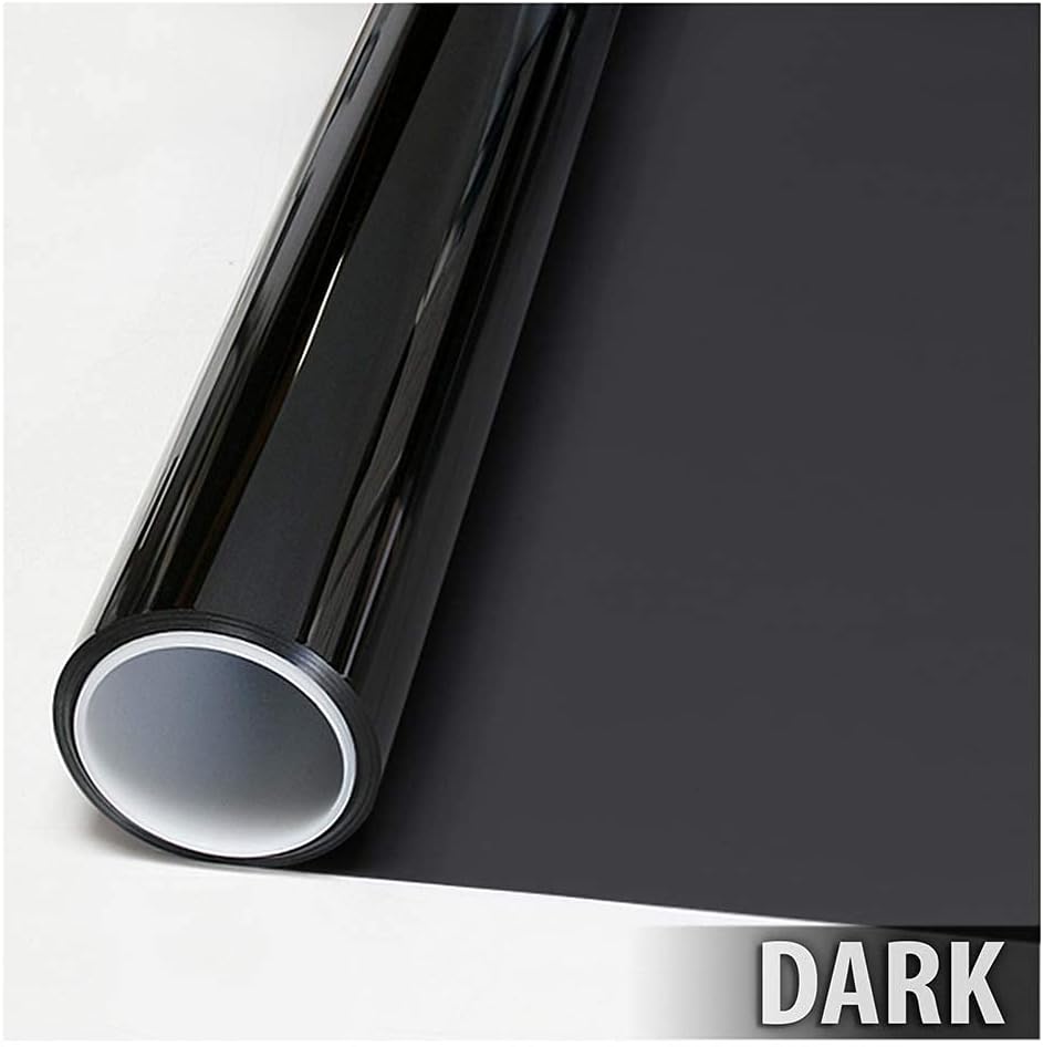 BDF EXNA20 Exterior Window Film Daytime Privacy and Heat Control Natural Black 20 (Dark) - 60in X 50ft