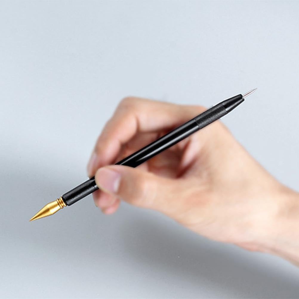 EXCEART 5 Pcs Sleek Shape Scratch Painting Pens Scraping Pen Paint for Kids Tools for Kids Paper Art Tool Kids Tools Scratch Pen Stylus Pens Multifunction Scraper Set