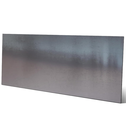 Hicarer 12 x 24 Inch A36 Carbon Steel Sheet 0.08" Thickness Length 14 Gauge Hot Rolled Steel Plate for Automotive Sheet Metal, Furniture or Industrial, Unpolished (Mill) Finish