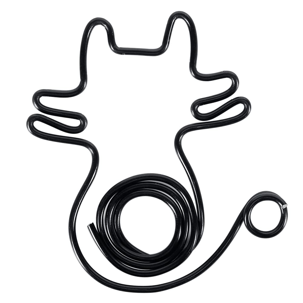 Tenn Well 9 Gauge Aluminum Wire, 50 Feet 3mm Bendable Metal Craft Wire for Sculpting, Armature Making, Jewelry Making, Wire Weaving and Wrapping (Black)