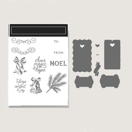 2025-2026 Stamps and Dies for Card Making, Stamps and Dies Set 2025 for Christmas and Halloween, Die Cut DIY Various Festivals Album Scrapbooking Birthdays Greeting Card (M4301)