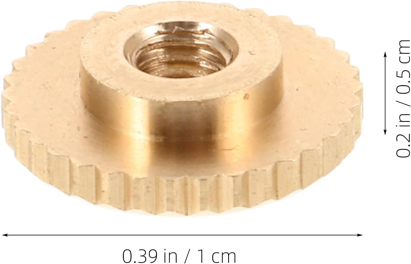 NUOBESTY 10 Sets Butterfly Cap Spike Horse Needles Metal Pin Back with Screw Caps for Crafting Brooches Badges Hat Pins Accessories